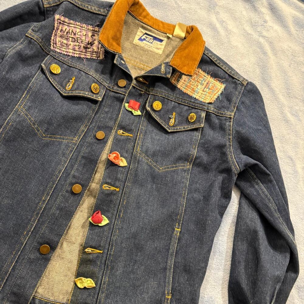 Nancy Drew vintage 1997 jacket from Fabil size large - Picture 7 of 8